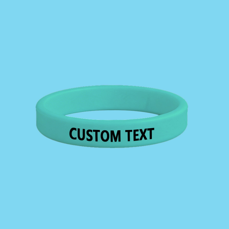 Custom Silicone Wristbands, 200pcs Set for Personalization